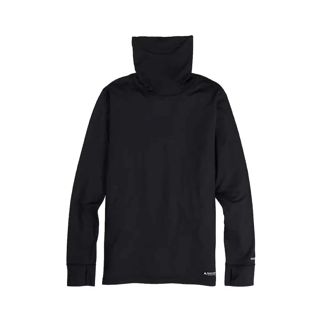Burton Midweight Base Layer Long Neck Shirt - Black 1