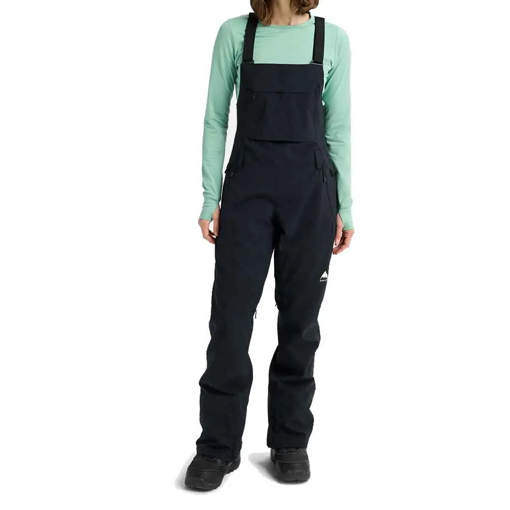 Burton 25/26 Women's Reserve 2L Stretch Slim Bib - True Black 1