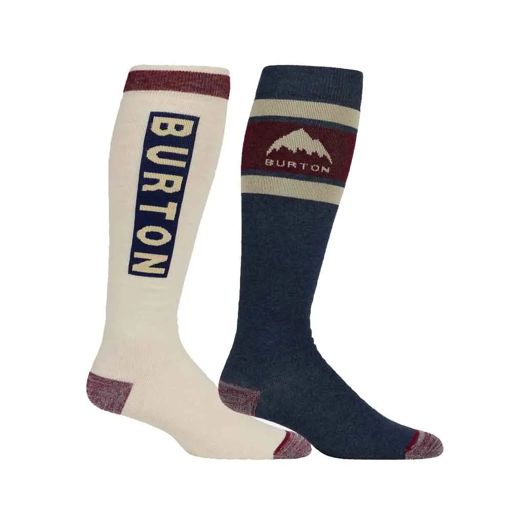 Burton 24/25 Weekend Midweight 2Pk Socks - Nightfall 1