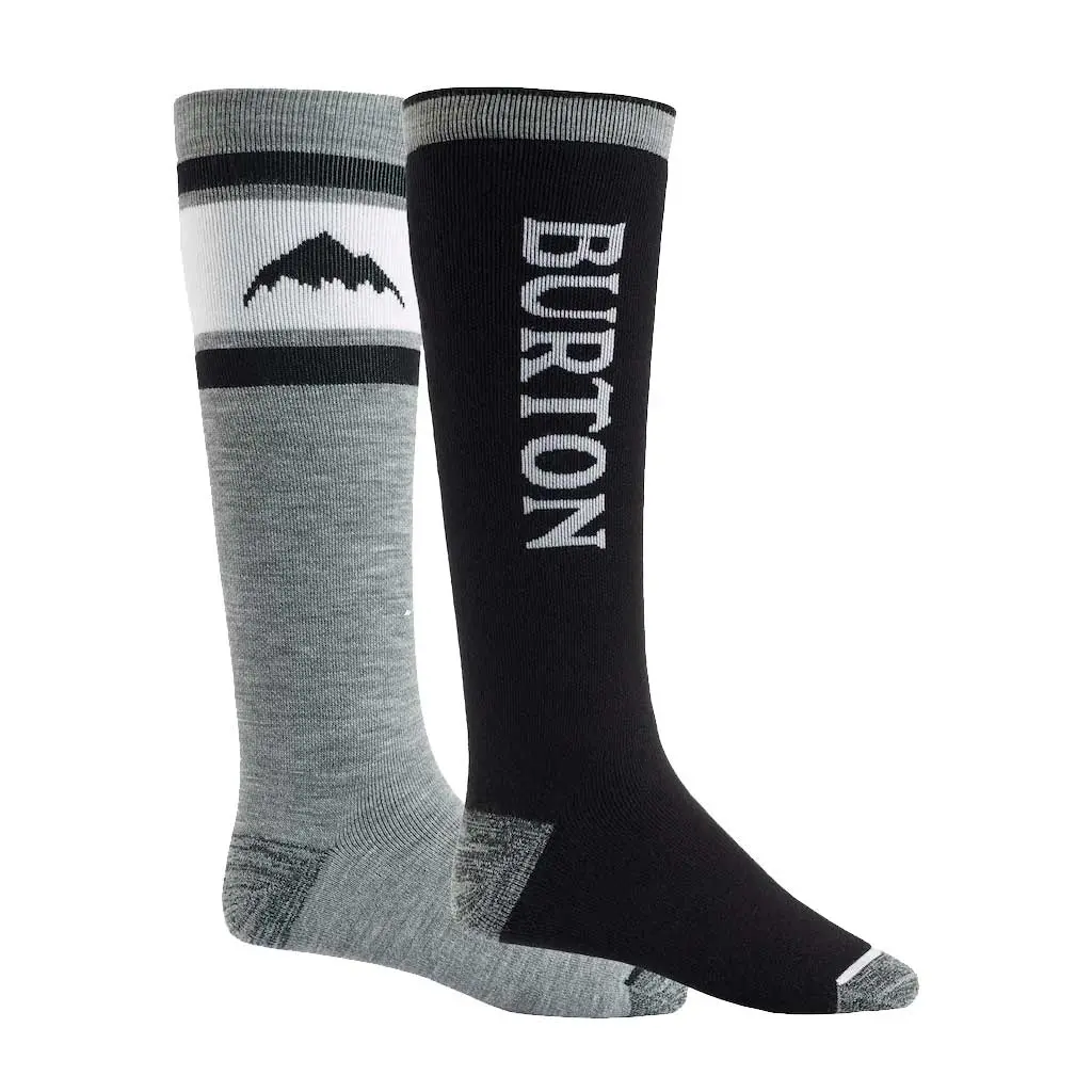 Burton 23/24 Weekend Midweight 2Pk Socks - True Black 1