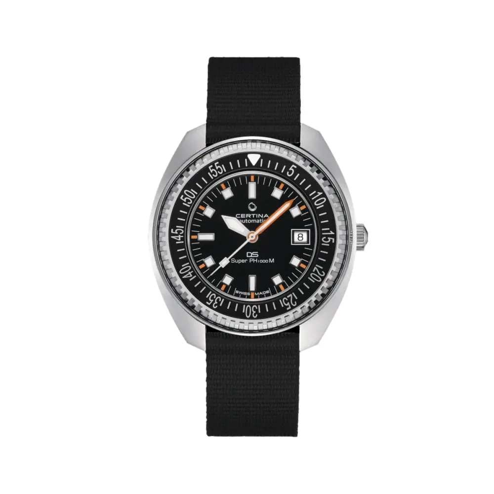 Ds Super Ph1000m 43.5Mm - Black On Nylon Strap 1