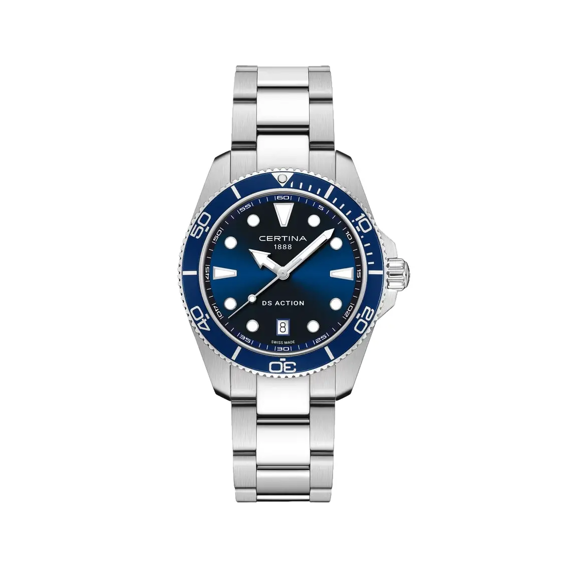 Ds Action 40Mm - Blue On Bracelet 1