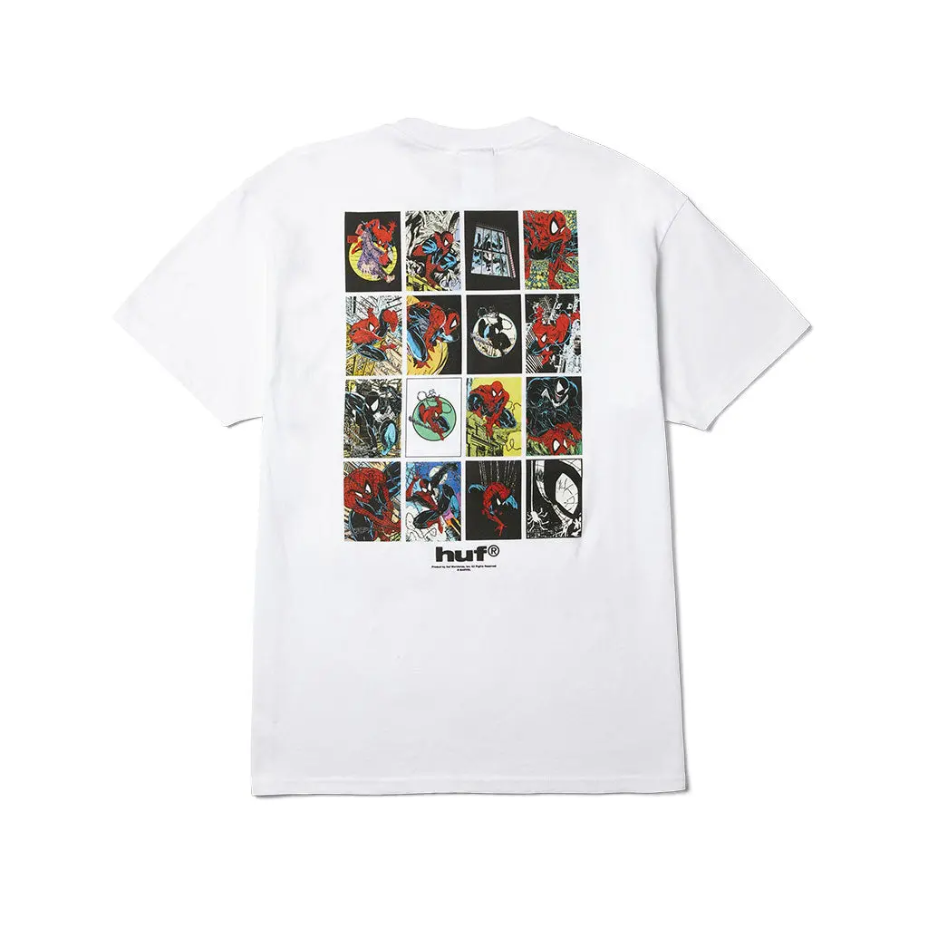 Huf X Spiderman Collector S/S Tee - Whtie 1