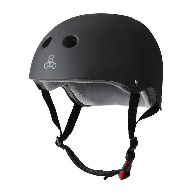 Triple 8 Certified Sweatsaver Helmet Black 1