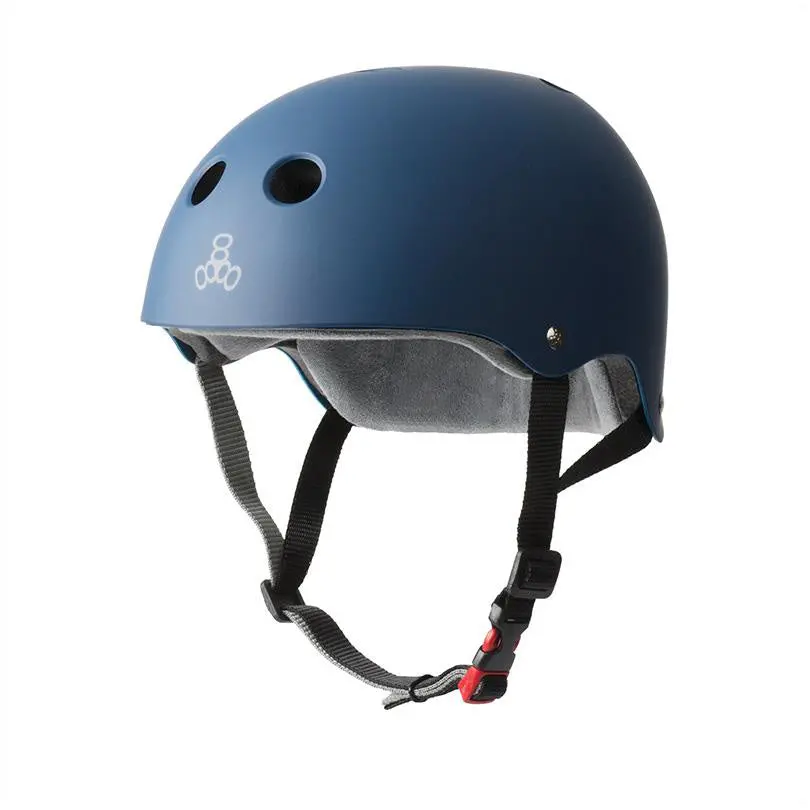 Triple 8 Certified Sweatsaver Helmet Navy Blue 1