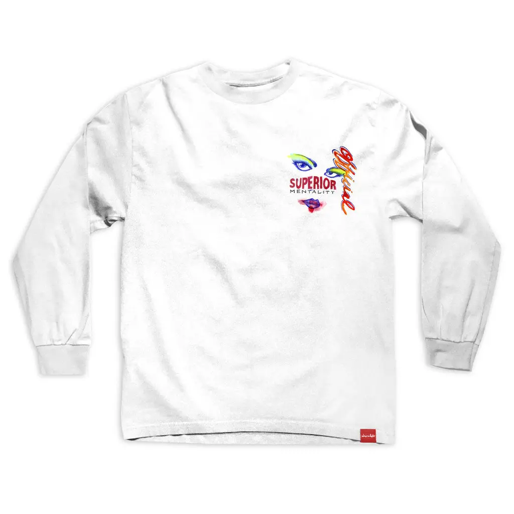 Chocolate Art Official L/S Tee - White 1