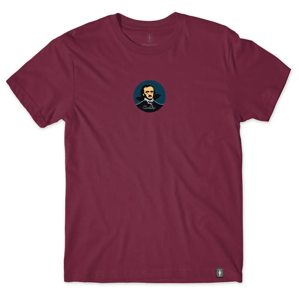 Chocolate Poe S/S Tee - Burgundy 1