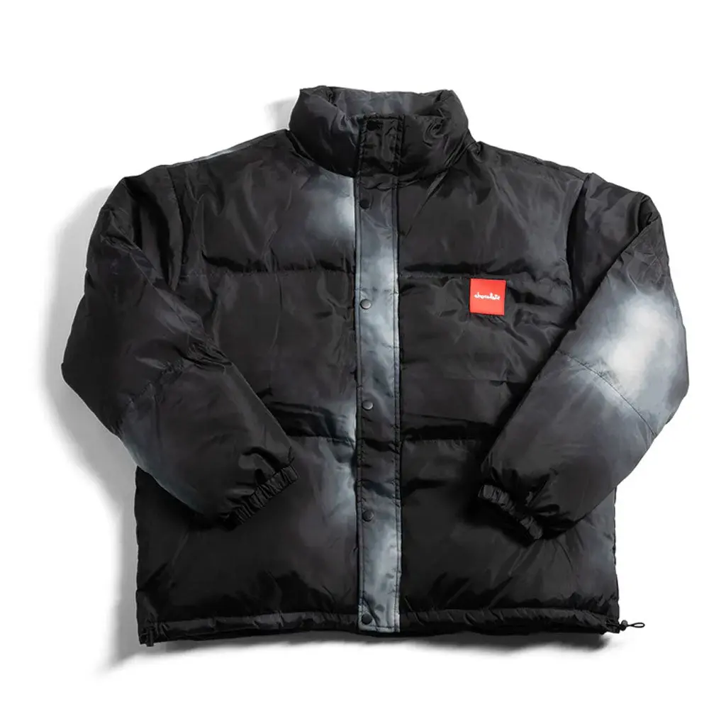 Chocolate Super Haze Nylon Puffer Jacket - Vintage Black 1