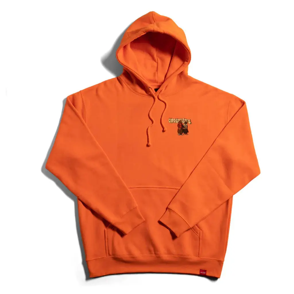 Chocolate Fiends Hoodie - Orange 1