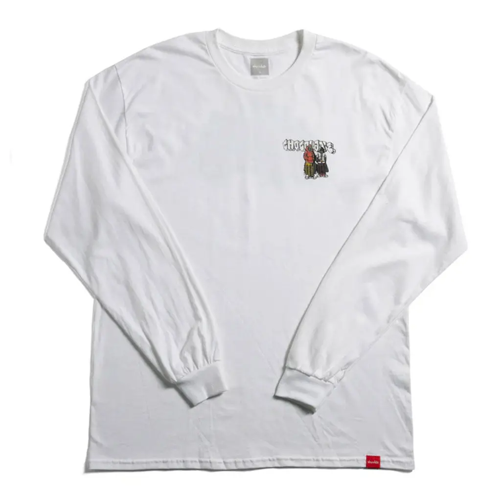 Chocolate Fiends L/S Tee - White 1