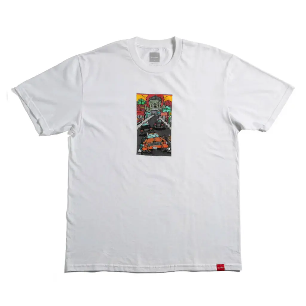 Chocolate Fiend Street S/S Tee - White 1