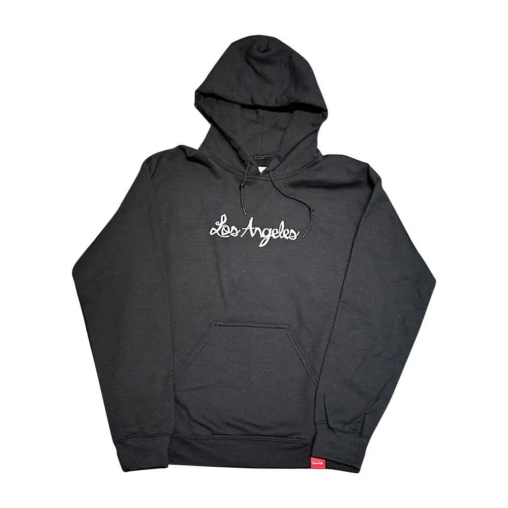 Chocolate Flip The Script Los Angeles Hoodies - Black 1