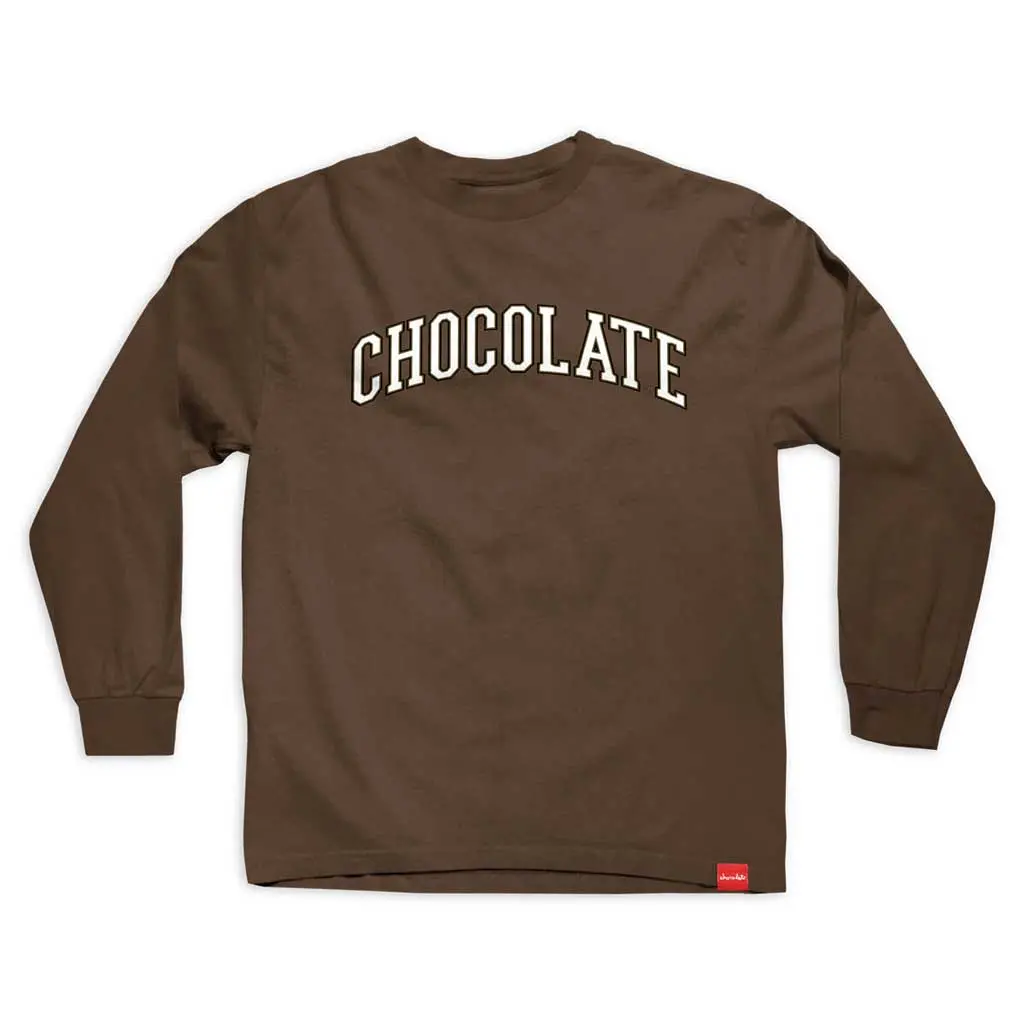 Chocolate League L/S Tee - Brown 1