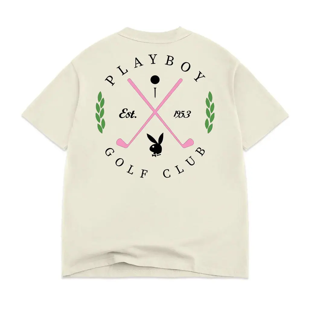Color Bars X Playboy Swing Off S/S Tee - Off White 1