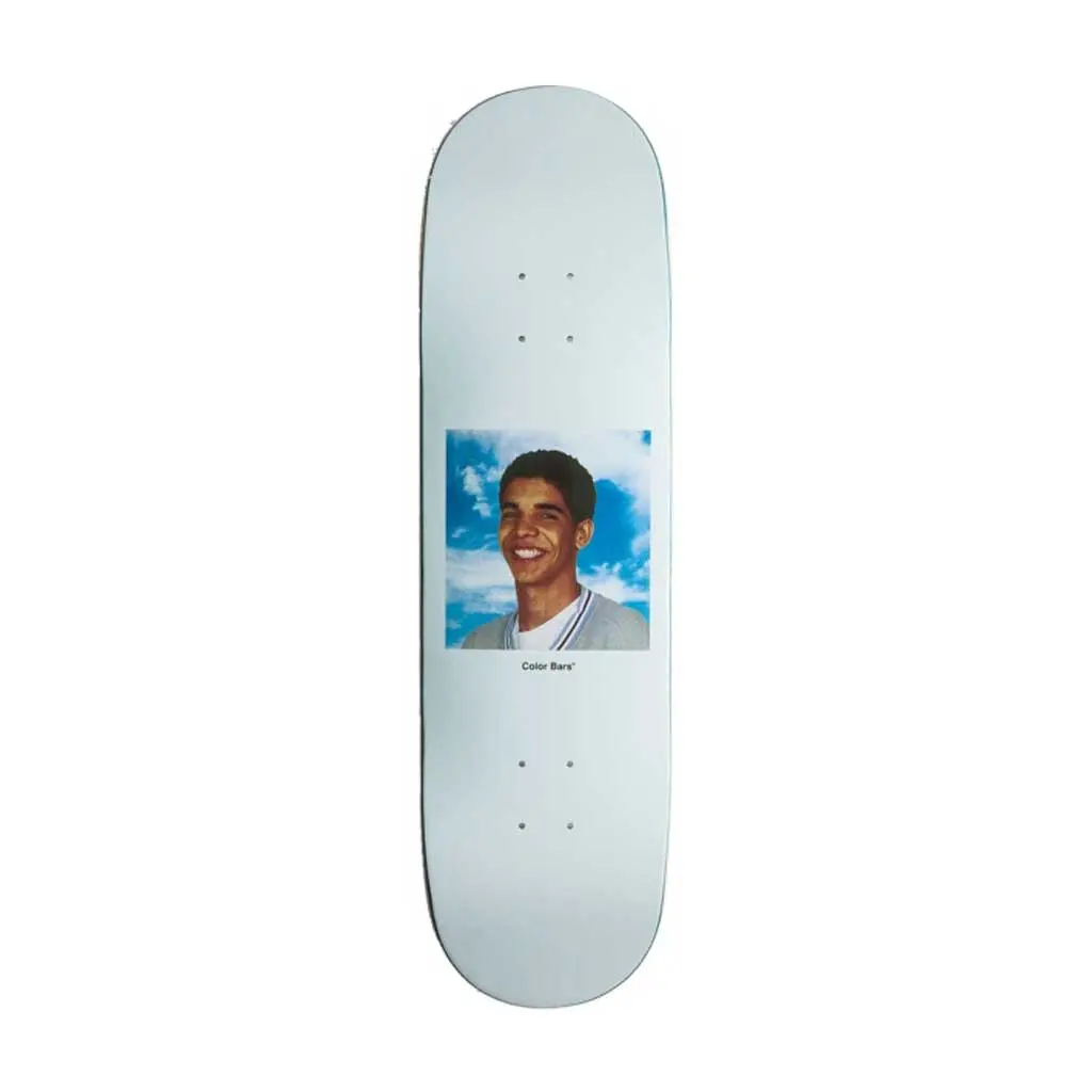 Color Bars Yearbook Deck 8.5" Deck - Blue 1