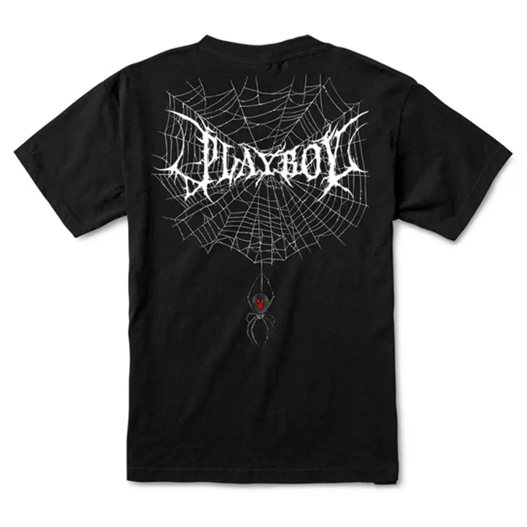 Color Bars X Playboy Black Widow S/S Tee - Black/White 1
