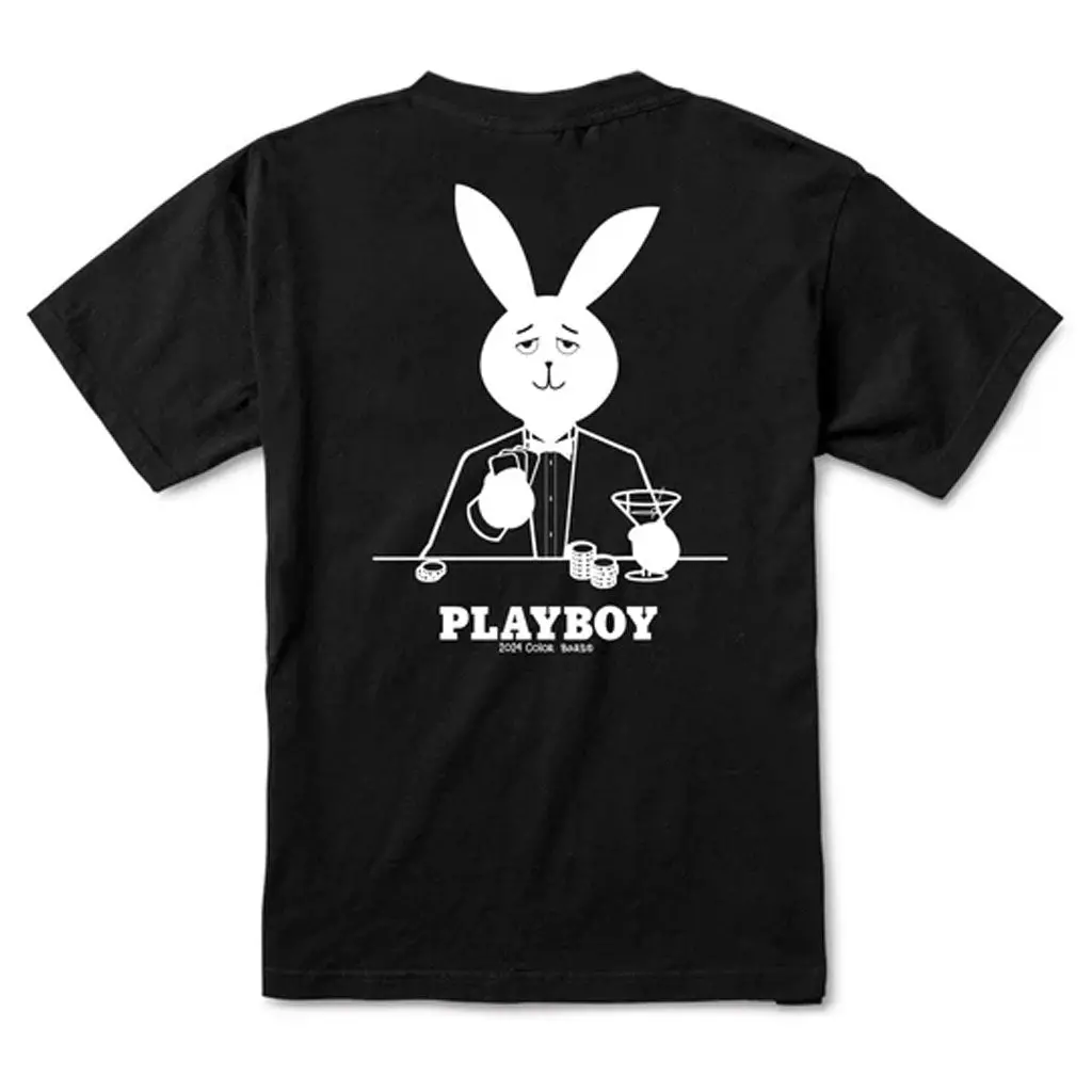 Color Bars X Playboy High Roller S/S Tee - Black 1
