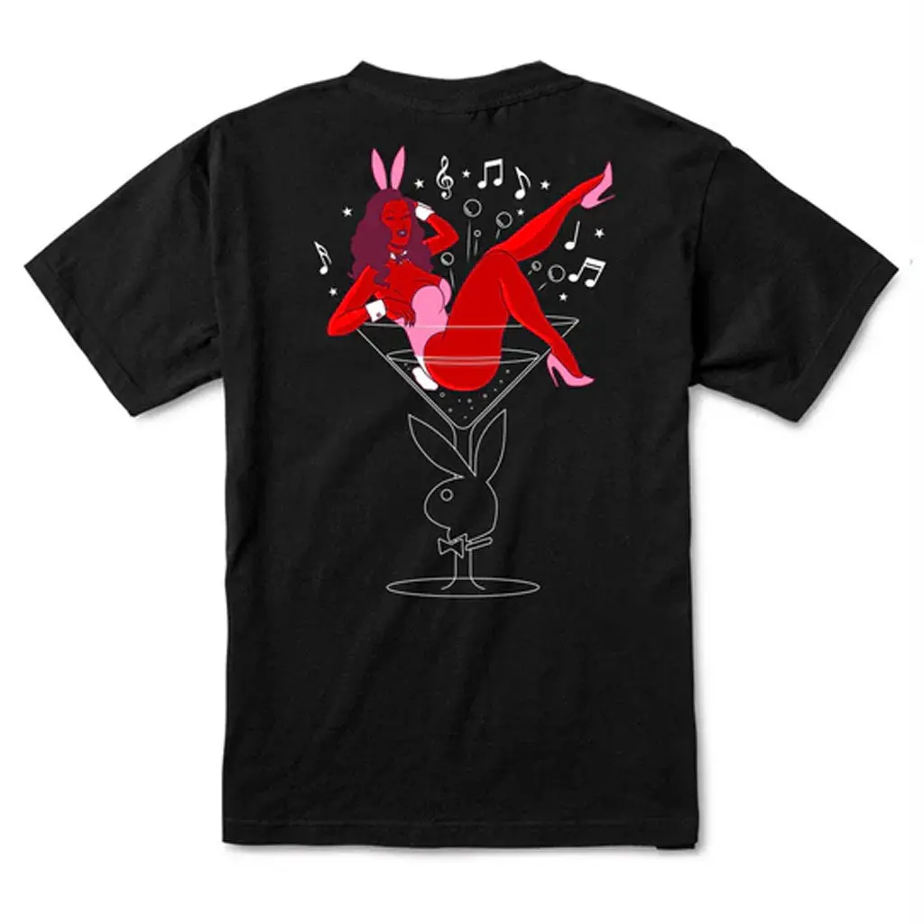 Color Bars X Playboy Casino S/S Tee - Black 1