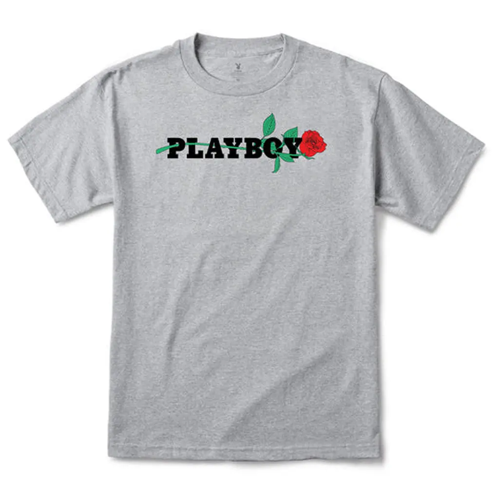 Color Bars X Playboy Rose S/S Tee - Heather 1