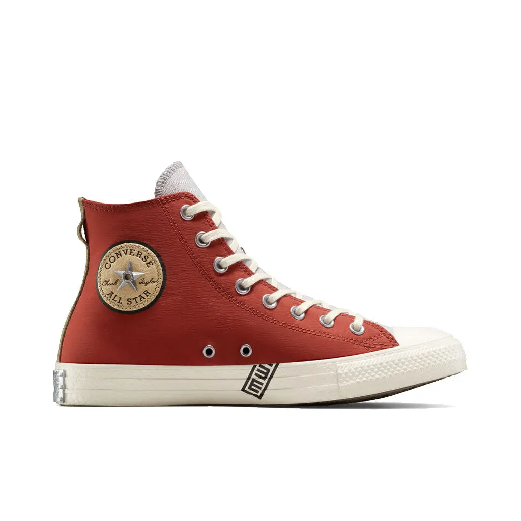 Converse X Naruto Ctas Hi Gaara - Ritual Red/Natural Ivory/Black 1