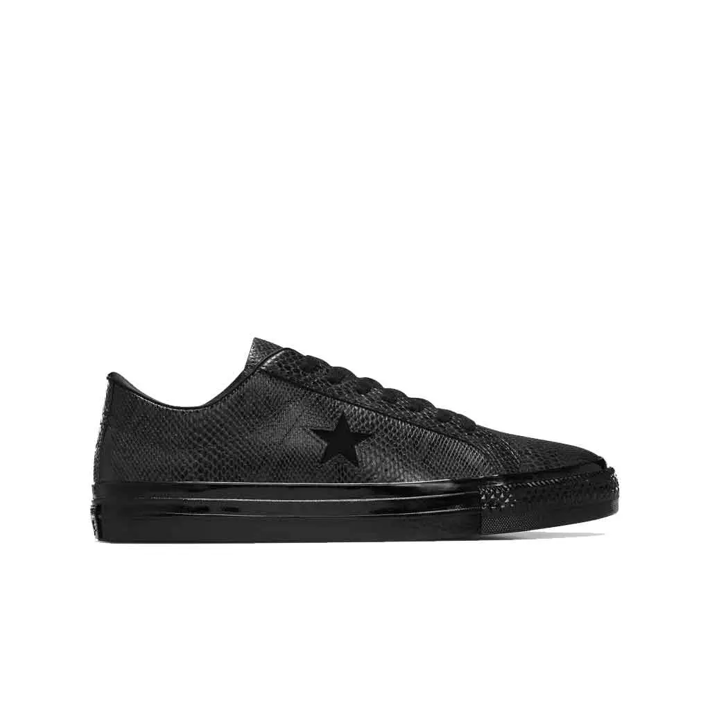 Converse One Star Pro Ox - Jamie Platt - Black/Black/White 1