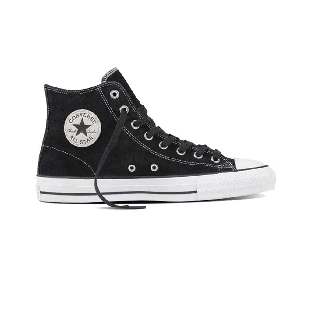 Converse Ctas Pro Hi - Black/White/Suede 1