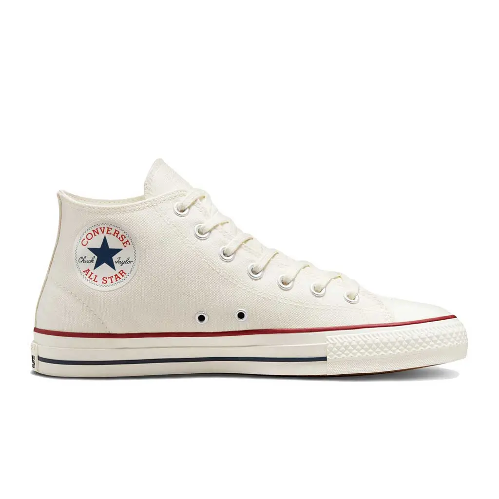 Converse Ctas Pro Mid - Egret/Red/Clematis Blue 1
