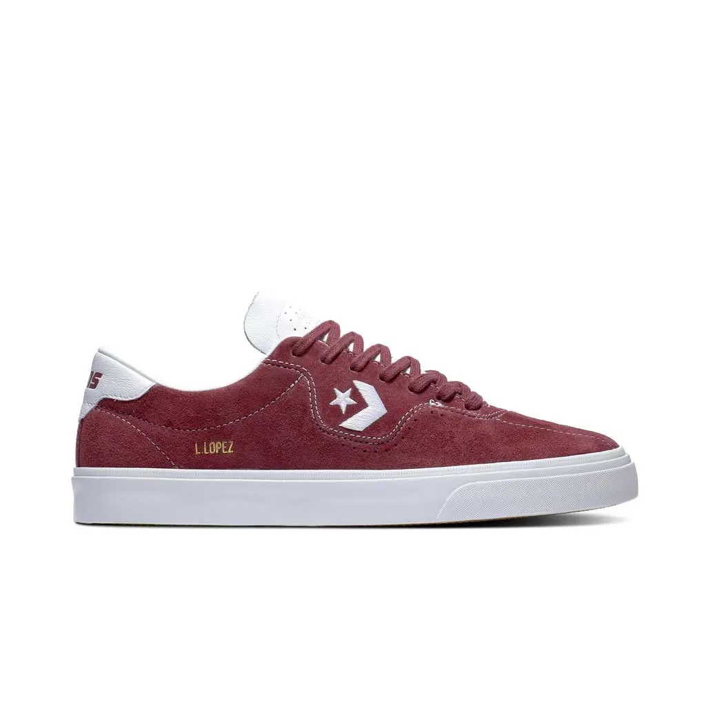 Converse Louie Lopez Pro Ox - Bordeaux/White 1