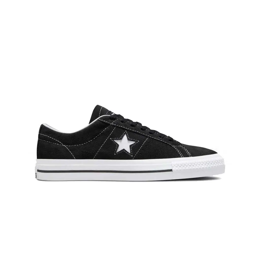 Converse One Star Pro - Black/Black/White 1