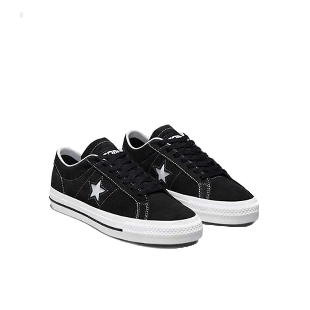 Converse One Star Pro - Black/Black/White 2