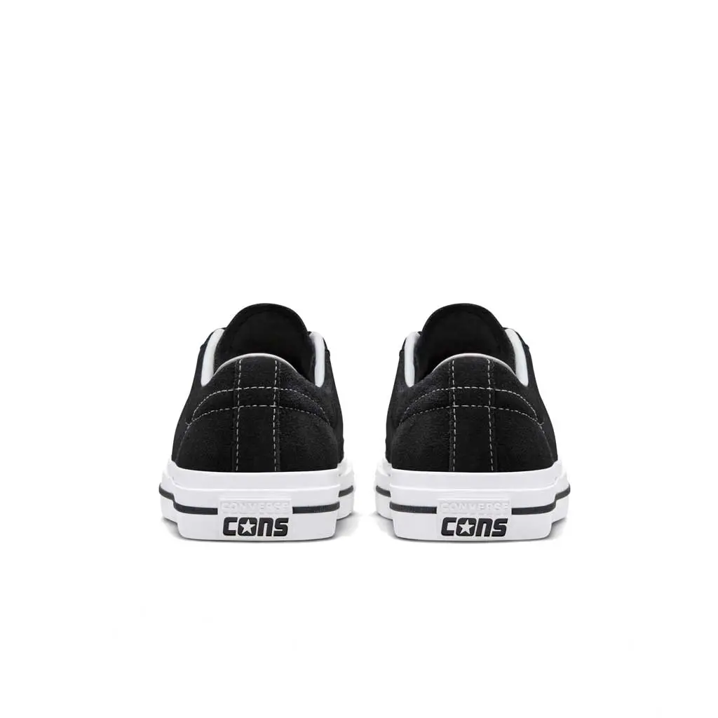 Converse One Star Pro - Black/Black/White 4