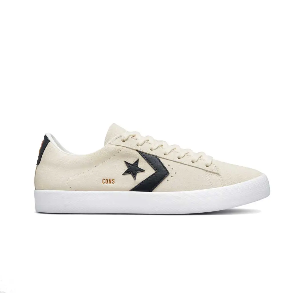 Converse Pro Leather Vulc Pro Ox - Egret/Black 1