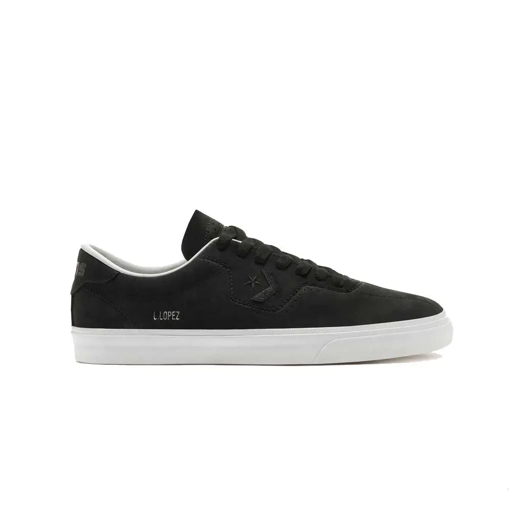 Converse Louie Lopez Pro Ox - Leather - Black/Black/White 1
