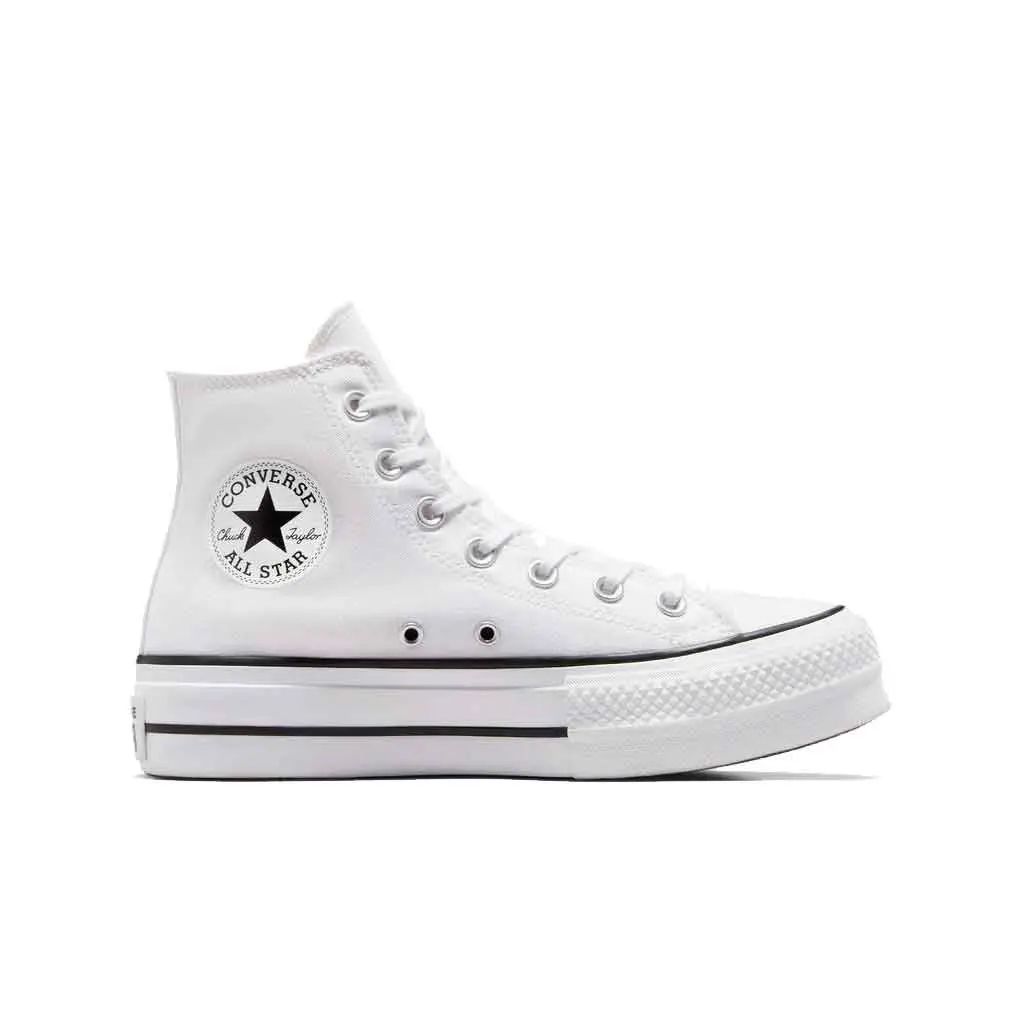 Converse Women's Ctas Lift Hi - White/Black 1