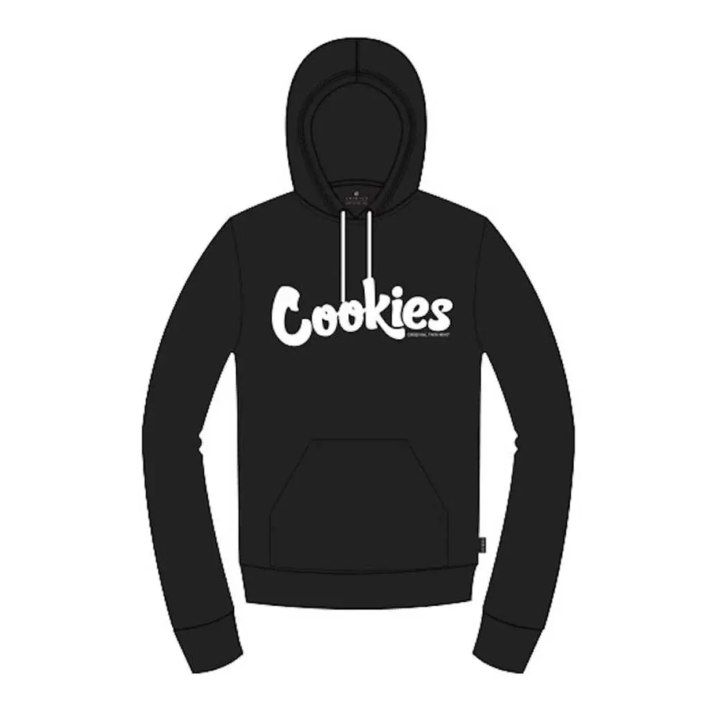 Cookies Original Mint Fleece Hoody - Black/White 1