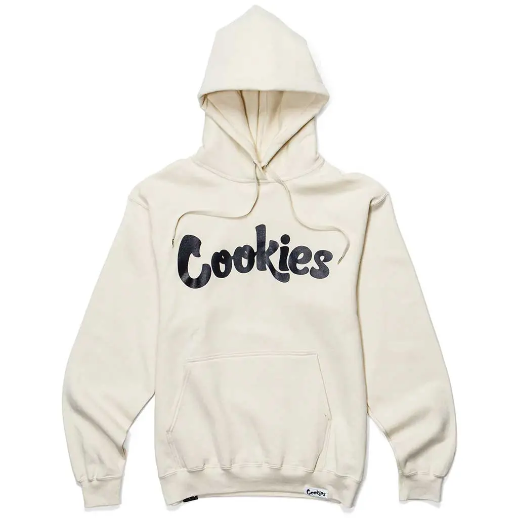 Cookies Original Mint Fleece Hoody - Cream/Black 1