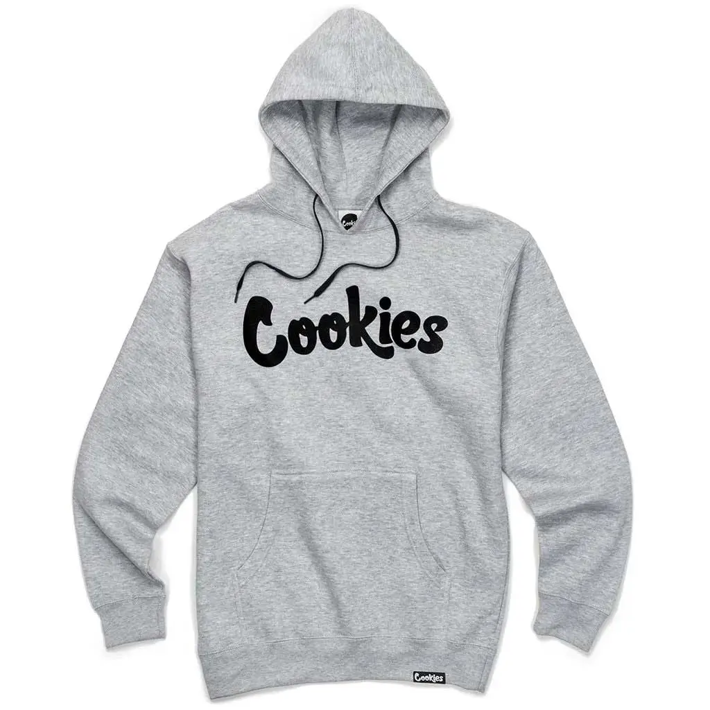 Cookies Original Mint Fleece Hoody - Heather Grey/Black 1