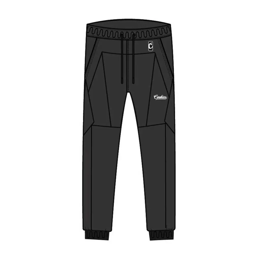 Cookies Pack Talk Nylon Pant - Black 1