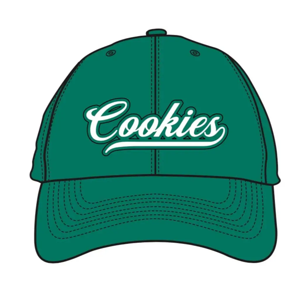 Cookies Pack Talk Twill Snapback - Forest Green 1
