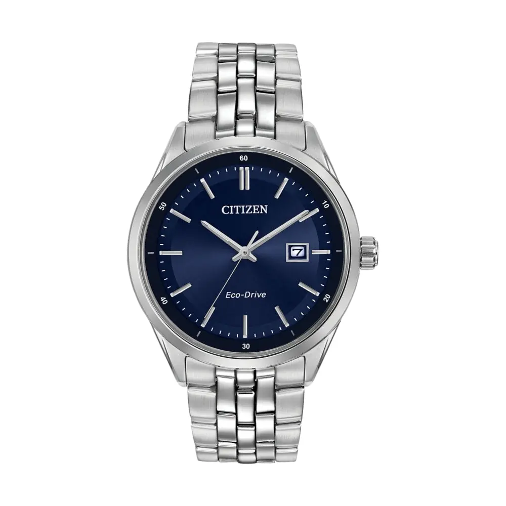Addysen Eco-Drive 41Mm - Blue On Bracelet 1