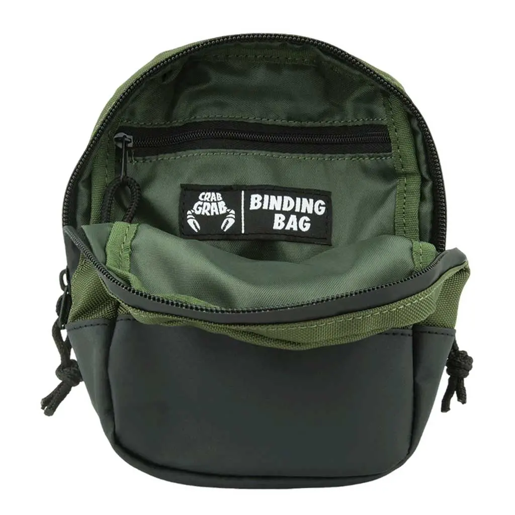 Crab Grab Binding Bag - Army Green 2