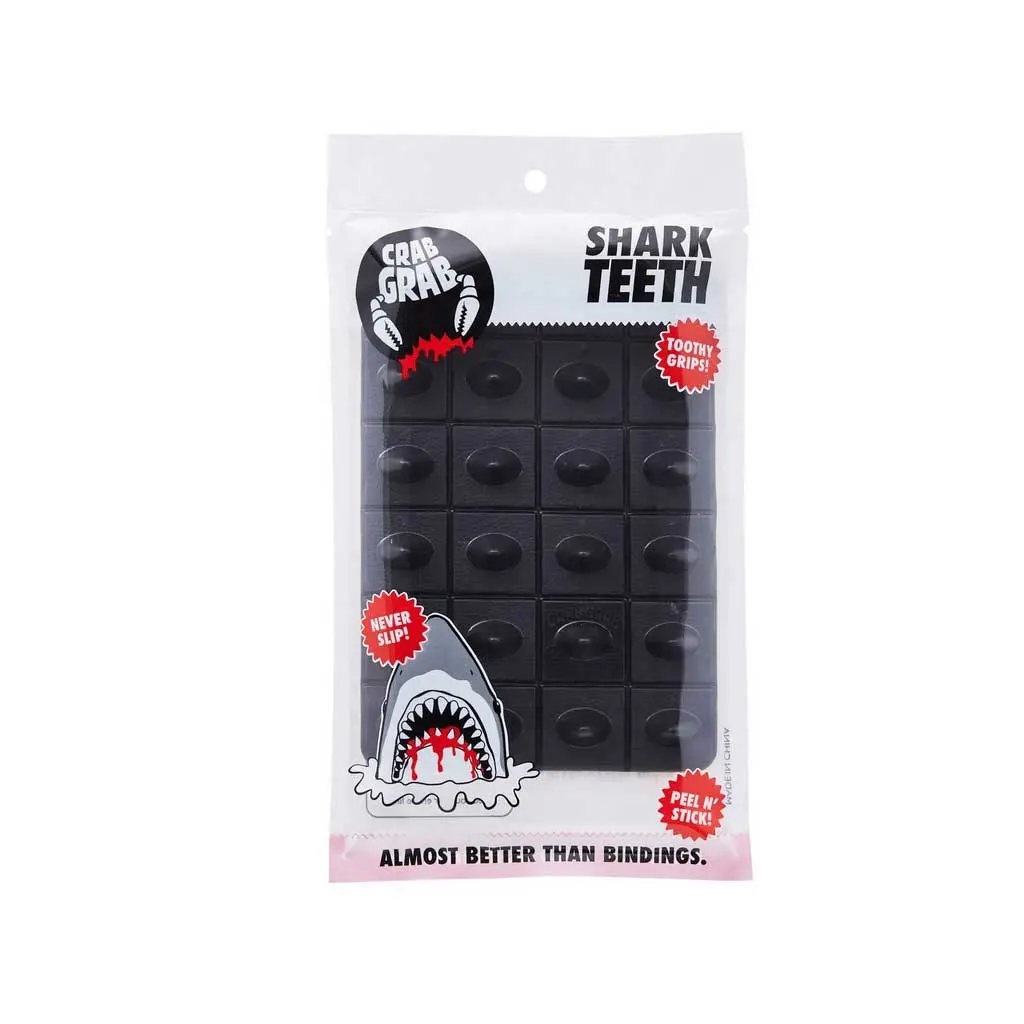 Crab Grab Shark Teeth Stomp Pad - Black 1