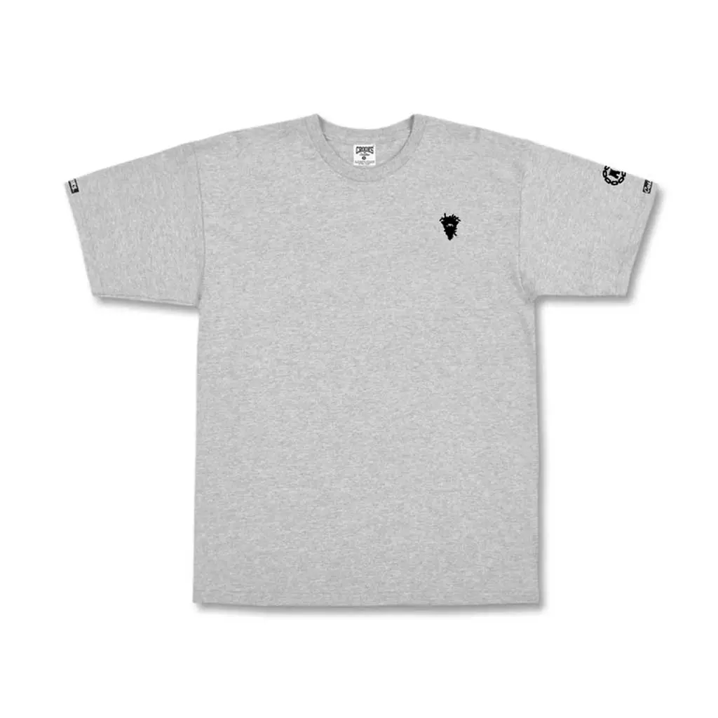 Crooks And Castles Core Essentials S/S T-Shirt - Heather Grey 1