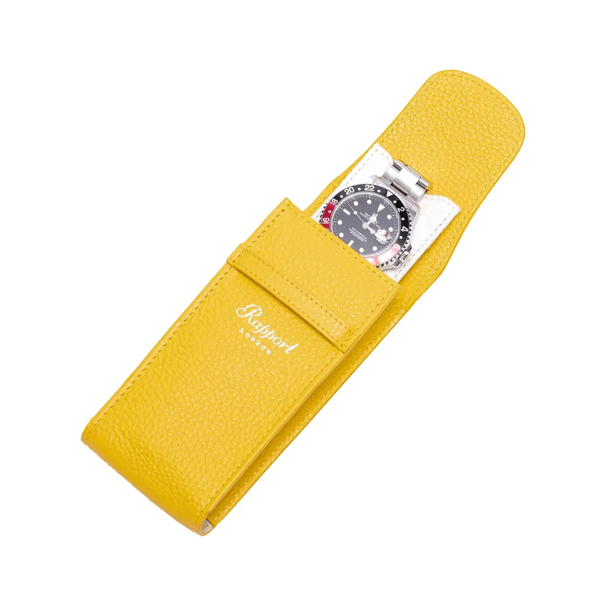 Portobello Single Watch Pouch - Yellow 1