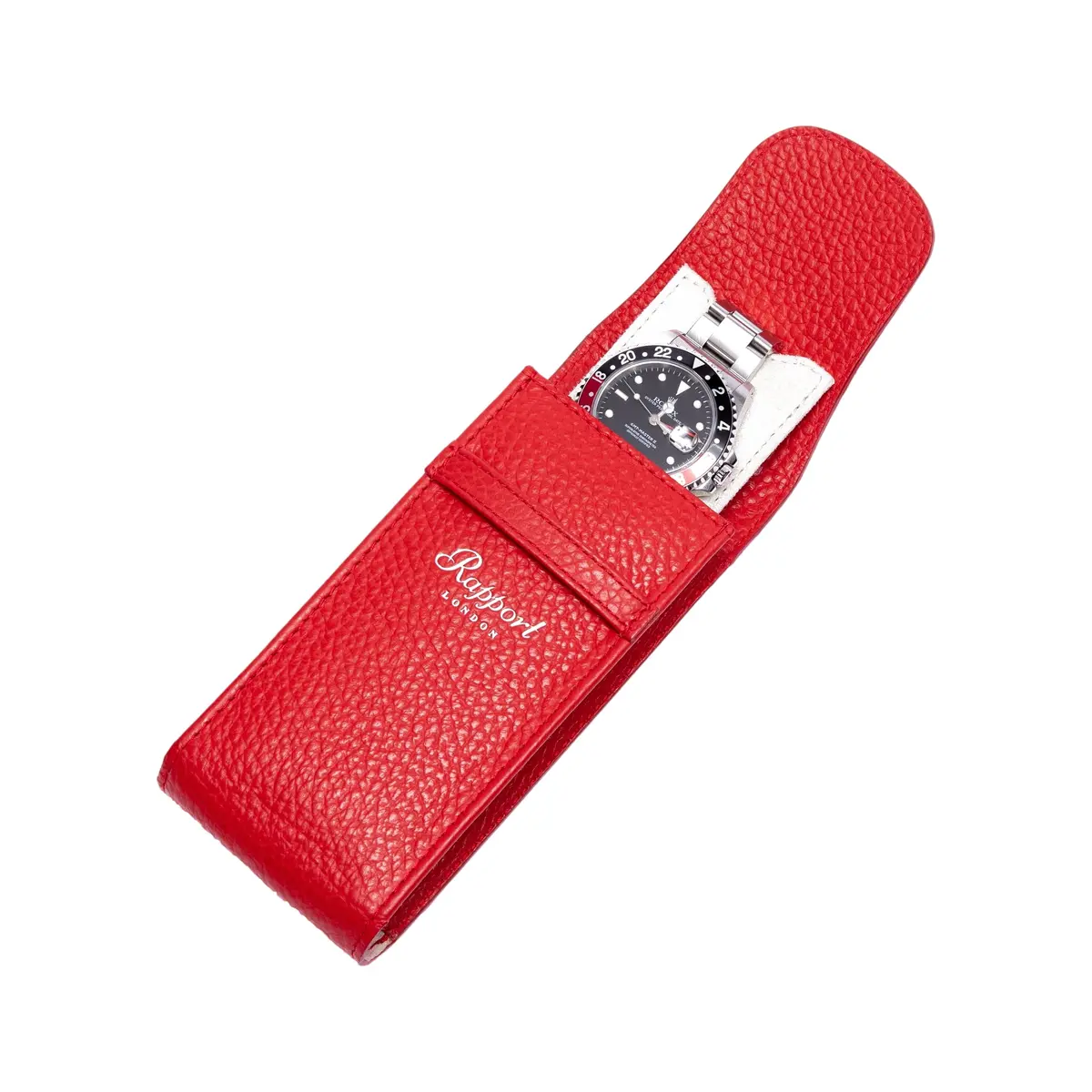 Portobello Single Watch Pouch - Red 1