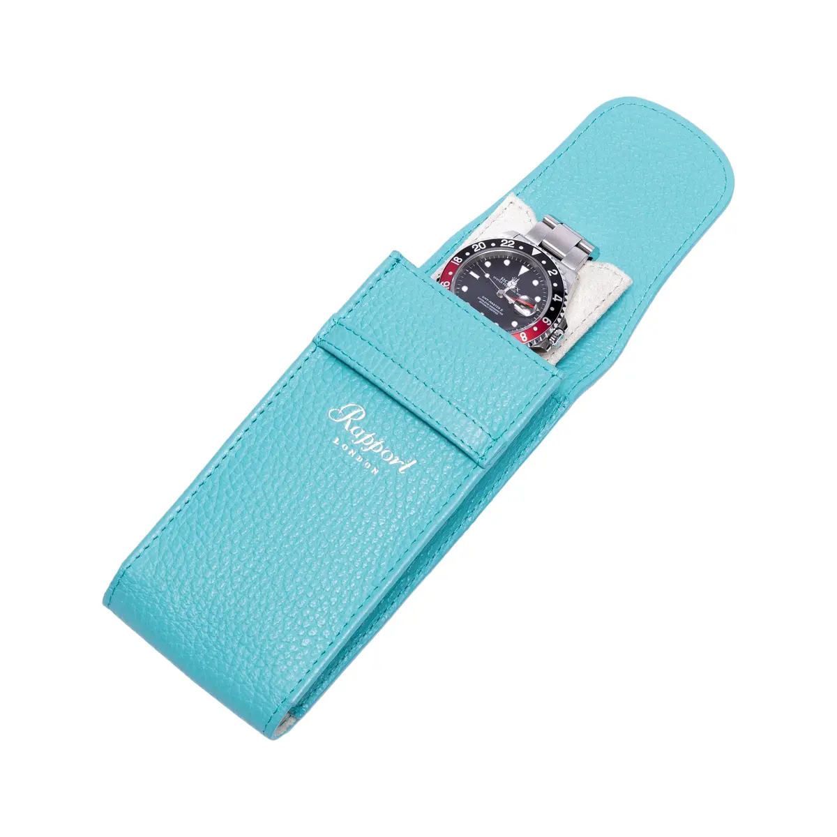 Portobello Single Watch Pouch - Turquoise 1