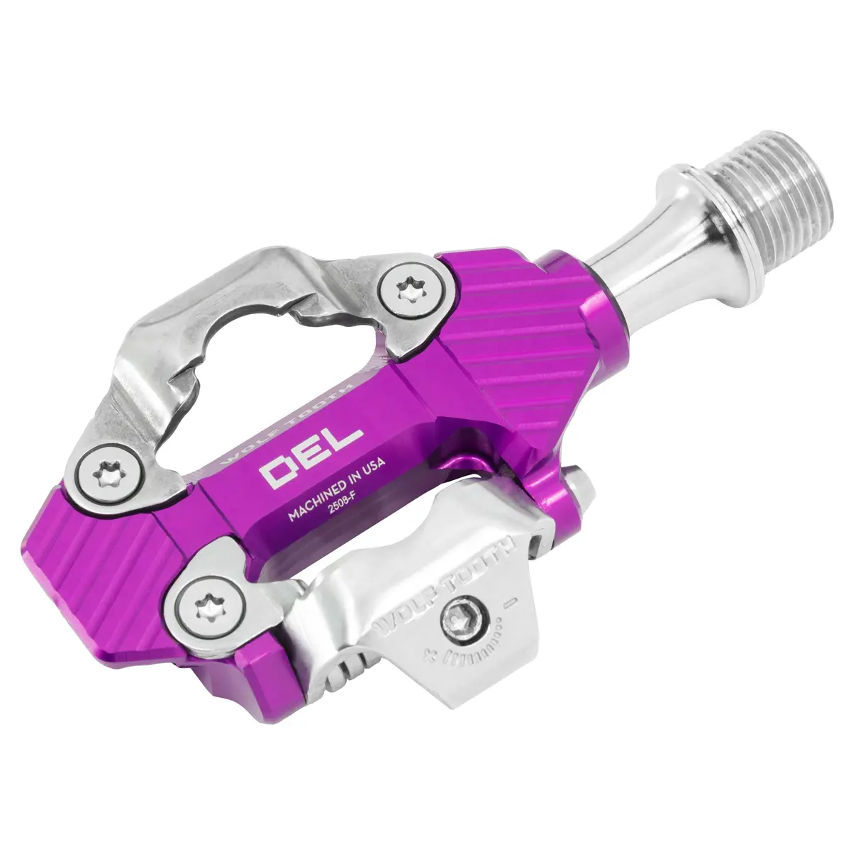 Wolf Tooth Del Gravel Race Clipless Pedal - Ultraviolet Purple 1