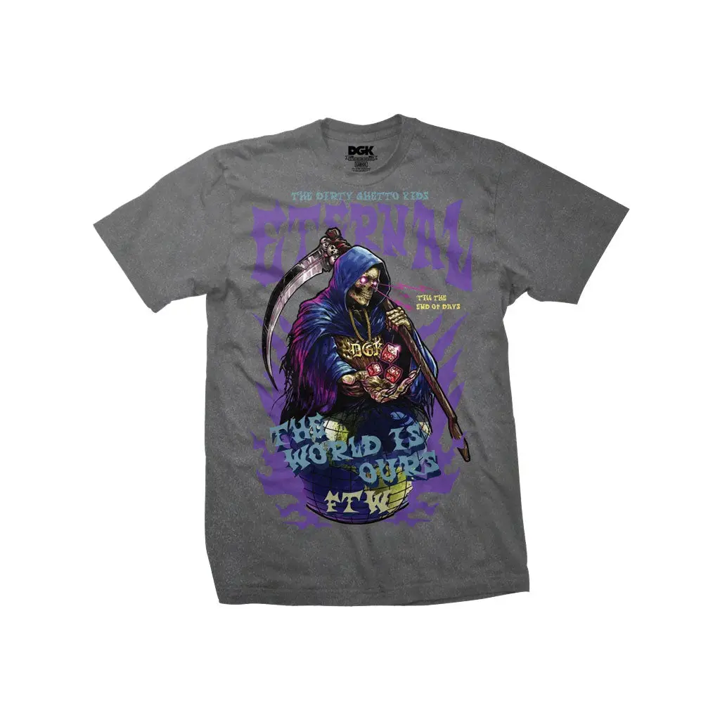 Dgk Dominaiton S/S Tee - Washed Black 1