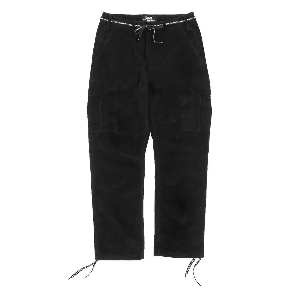 Dgk O.G.S. Corduroy Cargo Pants - Black 1