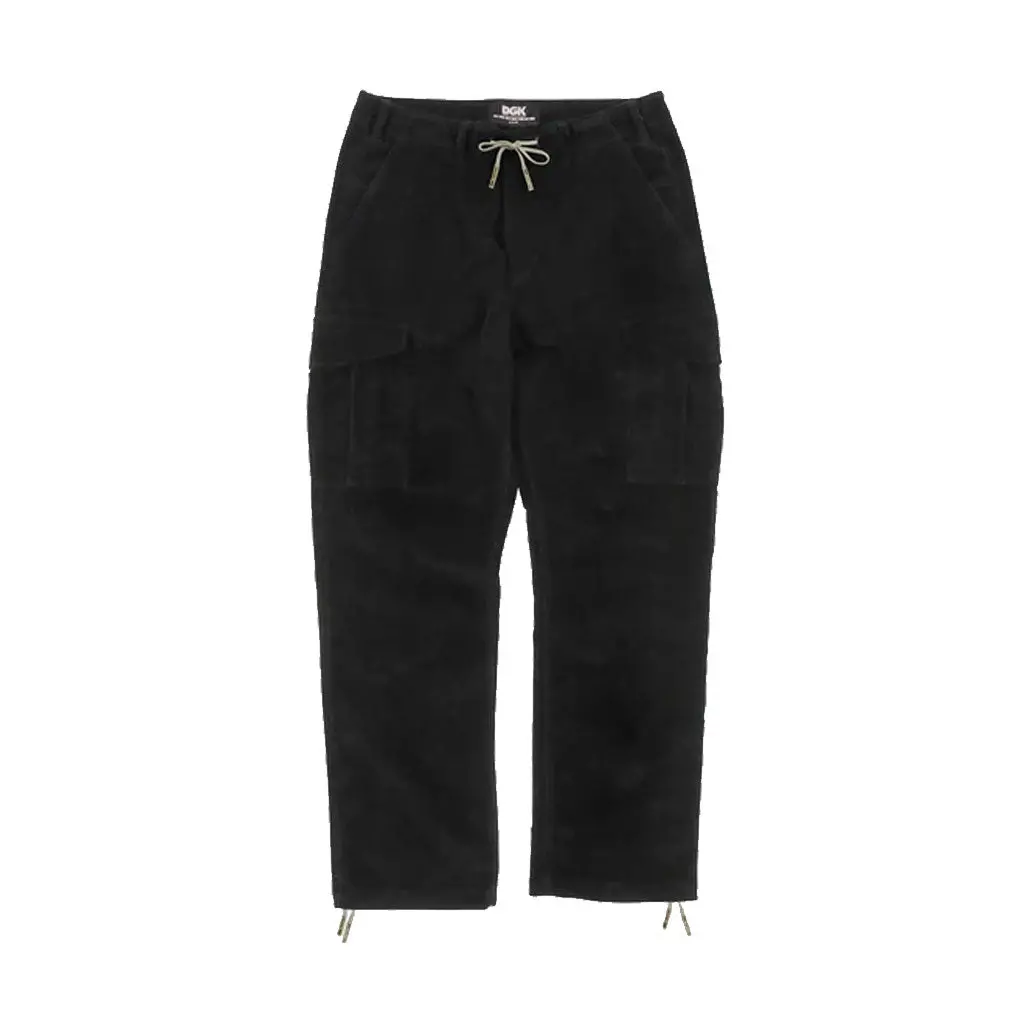 Dgk Og Cargo Pants - Black Corduroy 1